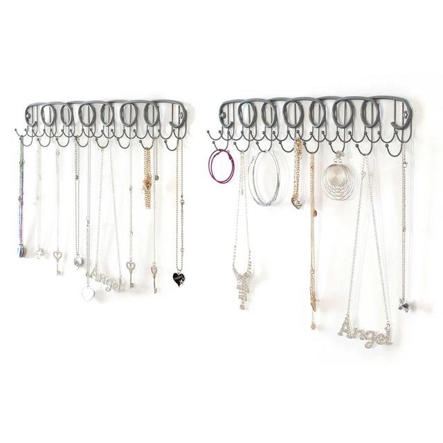 Wall Mount Jewelry Organizers (Set of 2)