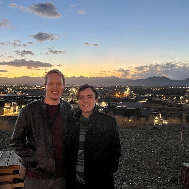 Visiting Sean's family in Denver (2021).