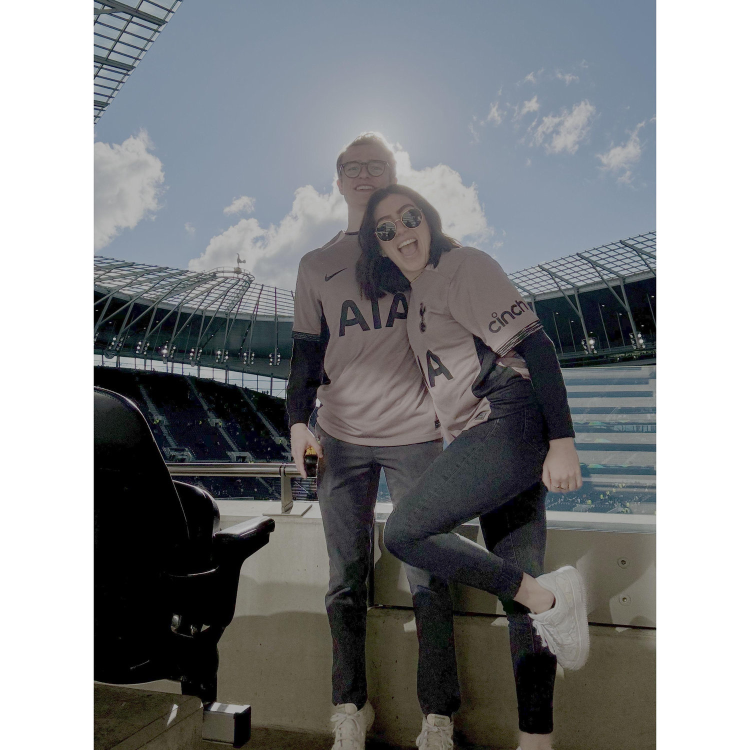 Matt took Mac to England where they got to watch the Spurs win at their home stadium! February 2024