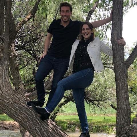 Jackson climbed this tree in three seconds.  Karly took 15 minutes.  She never got down.  She's still there.