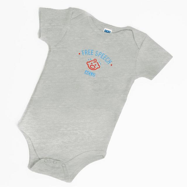 ACLU - Free Speech Onesie