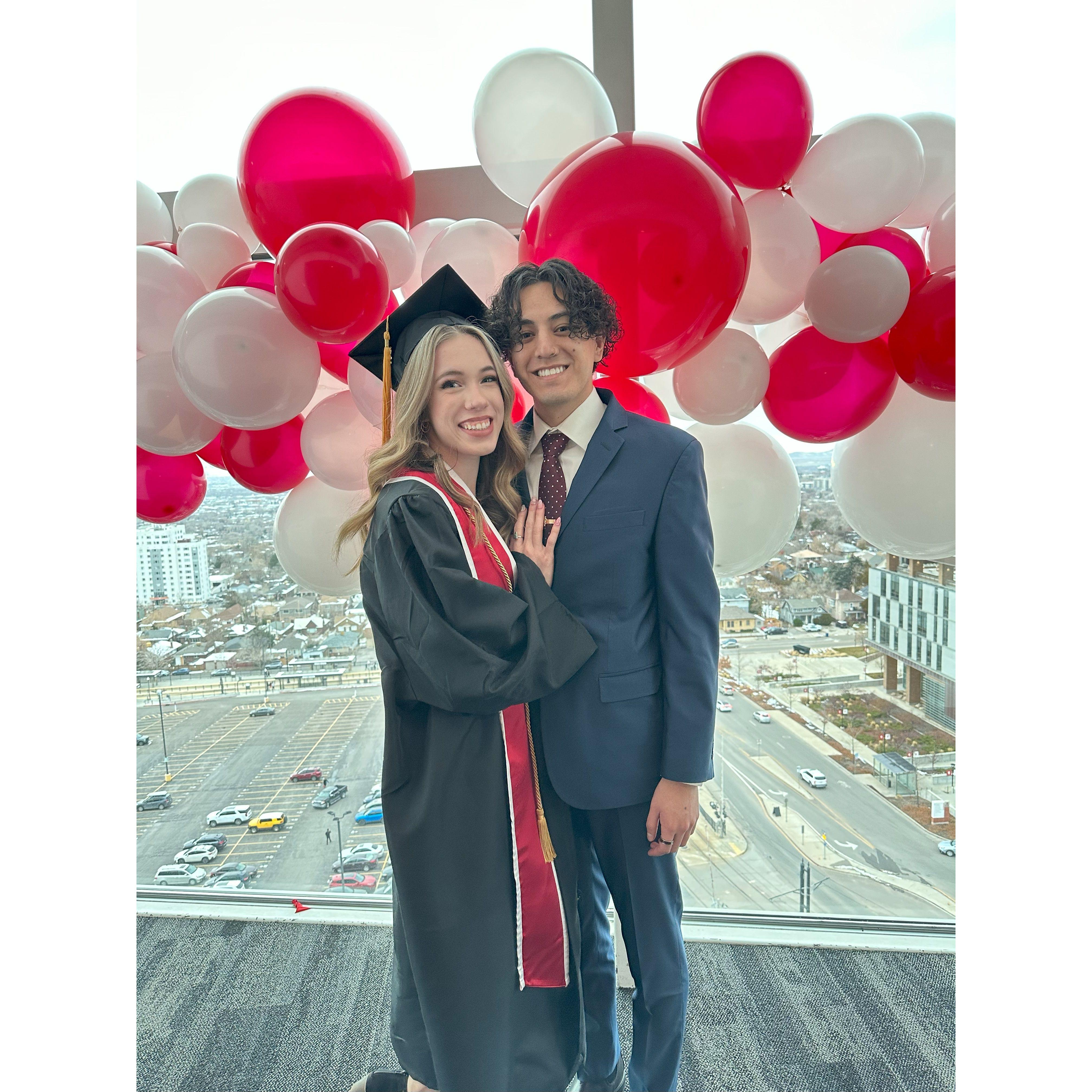 Hannah becoming a sugga momma, December '22