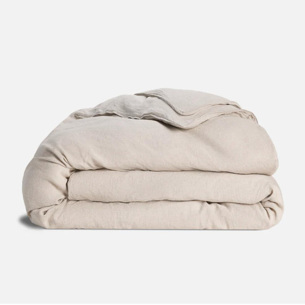 Washed European Linen Duvet Cover