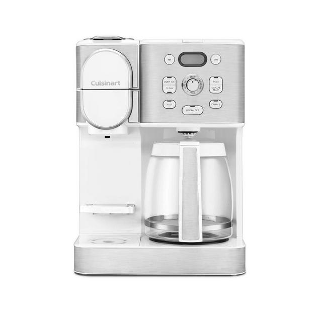Cuisinart Coffee Center® 2-in-1 Coffee Maker with Over Ice, White