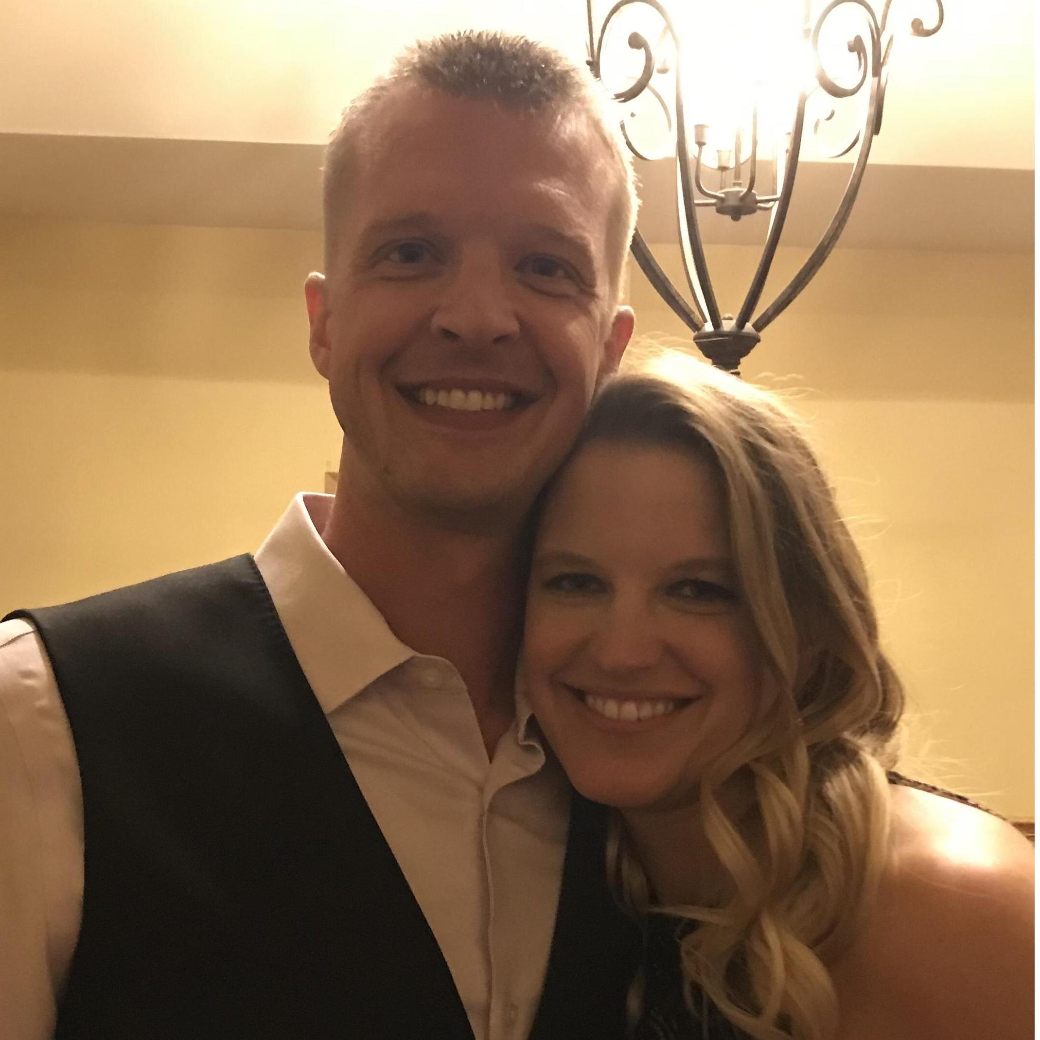 At a friends wedding...