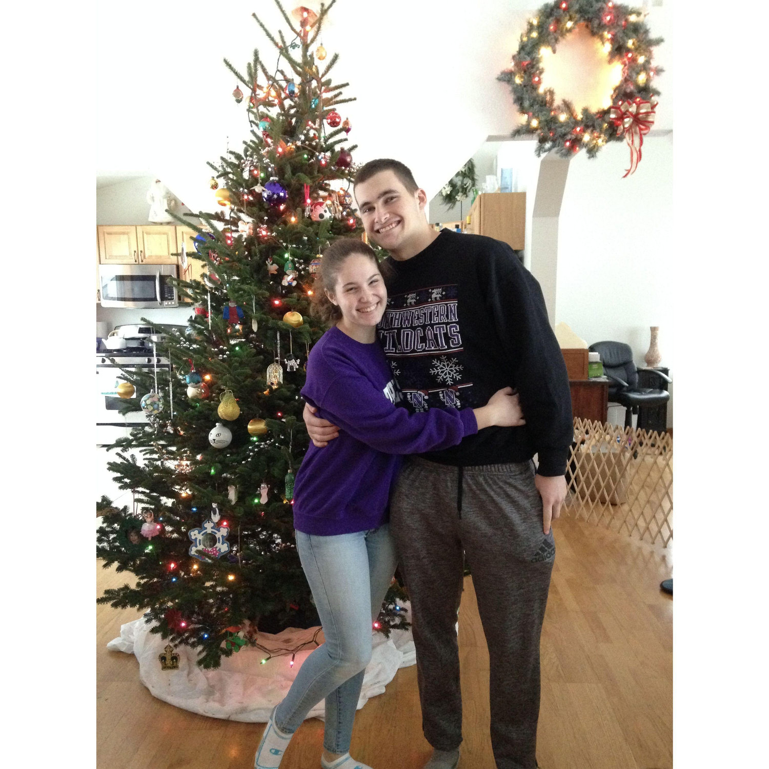Kannon's first time visiting Petoskey was over our winter break in 2017