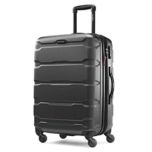 Samsonite Omni PC Hardside Spinner 24, Black, One Size