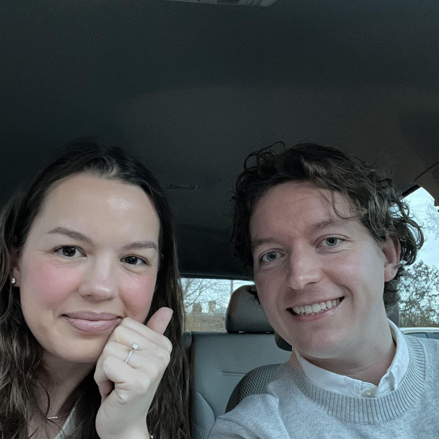 Our engagement dinner