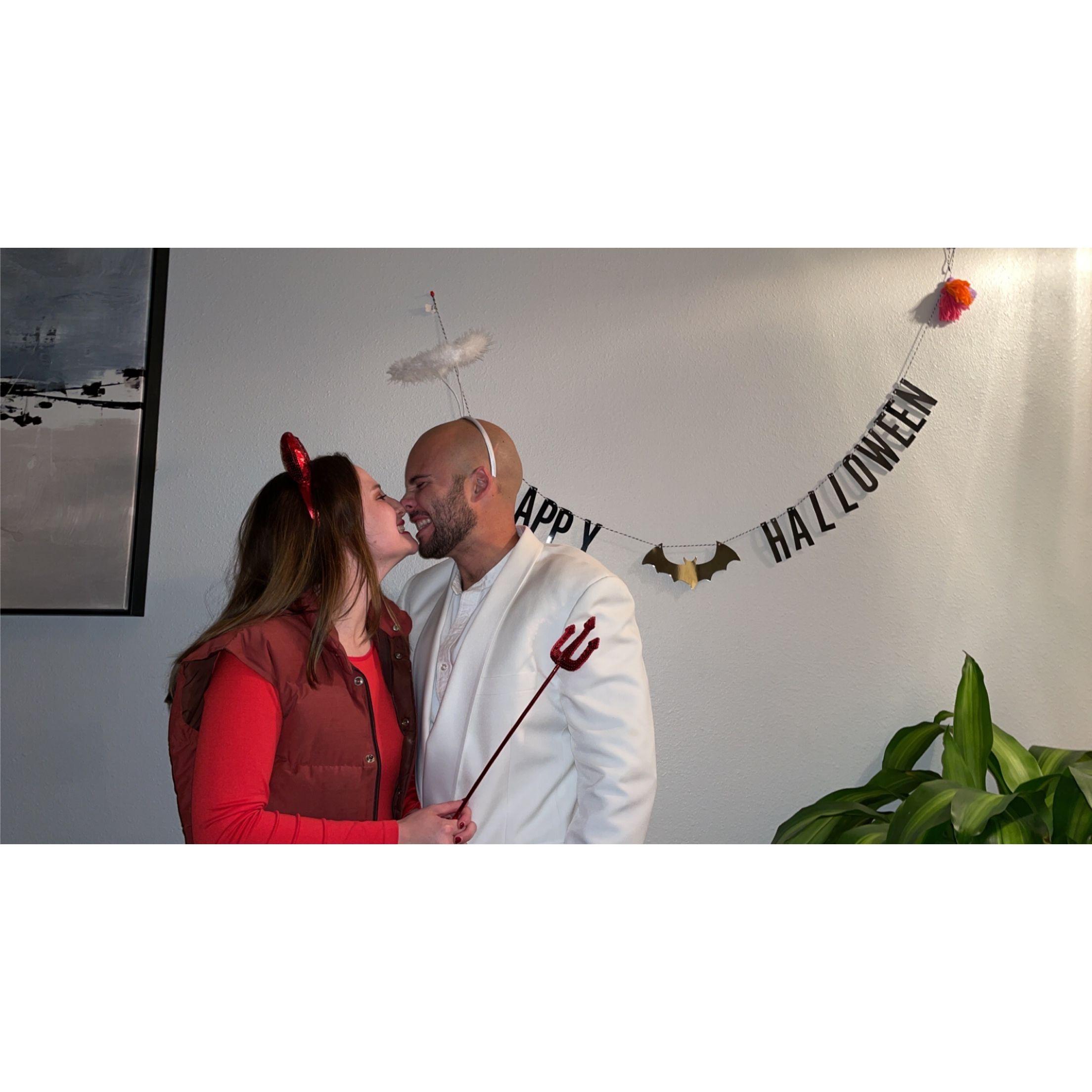 Our first halloween together.