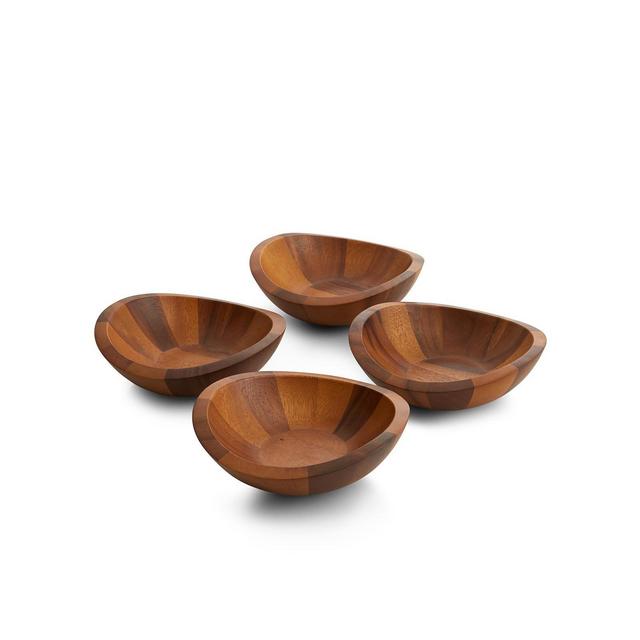 Nambé Braid Salad Bowls s/4