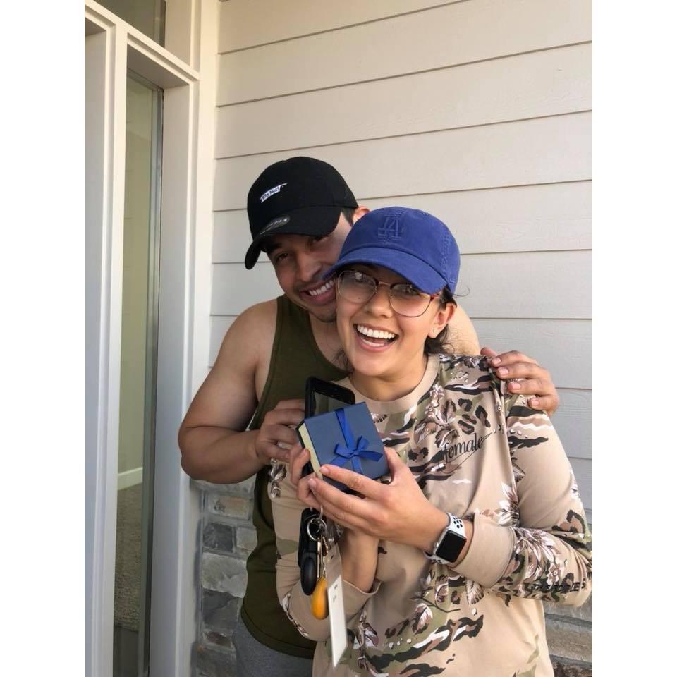 The day we got our KEYS