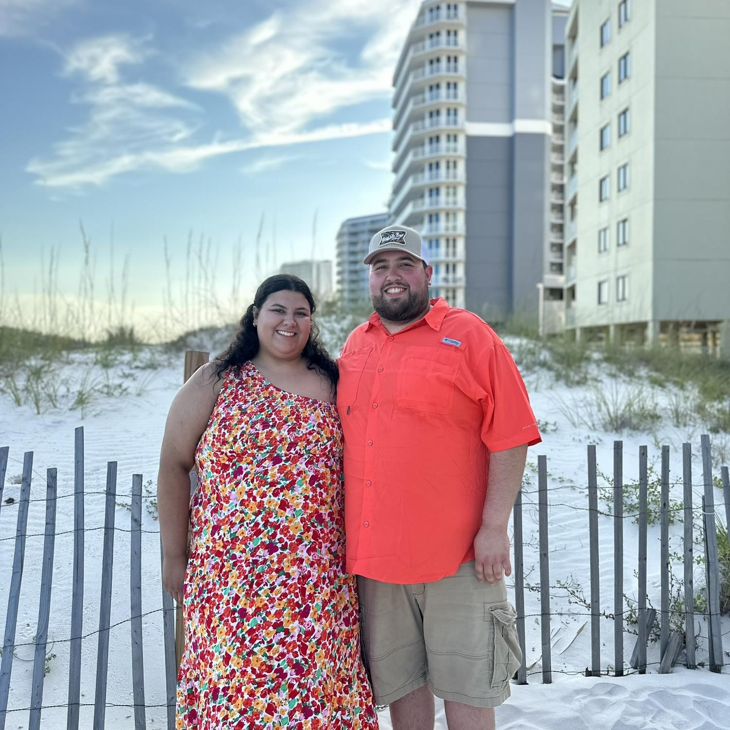 Family beach trip