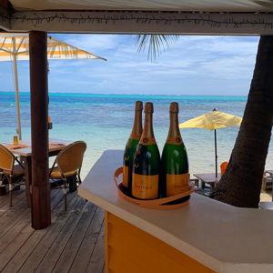 Sunset Dinner at Moorea Beach Cafe
