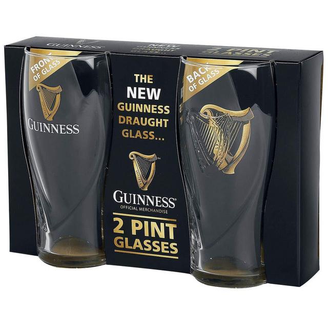 Guinness 2pk Pint Glass