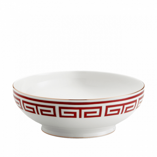 Richard Ginori Labirinto Scarlatto salad bowl
