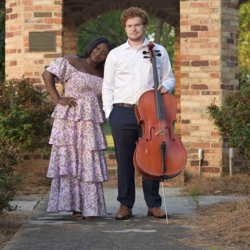 This was a photo we took for one of our recitals in undergrad.