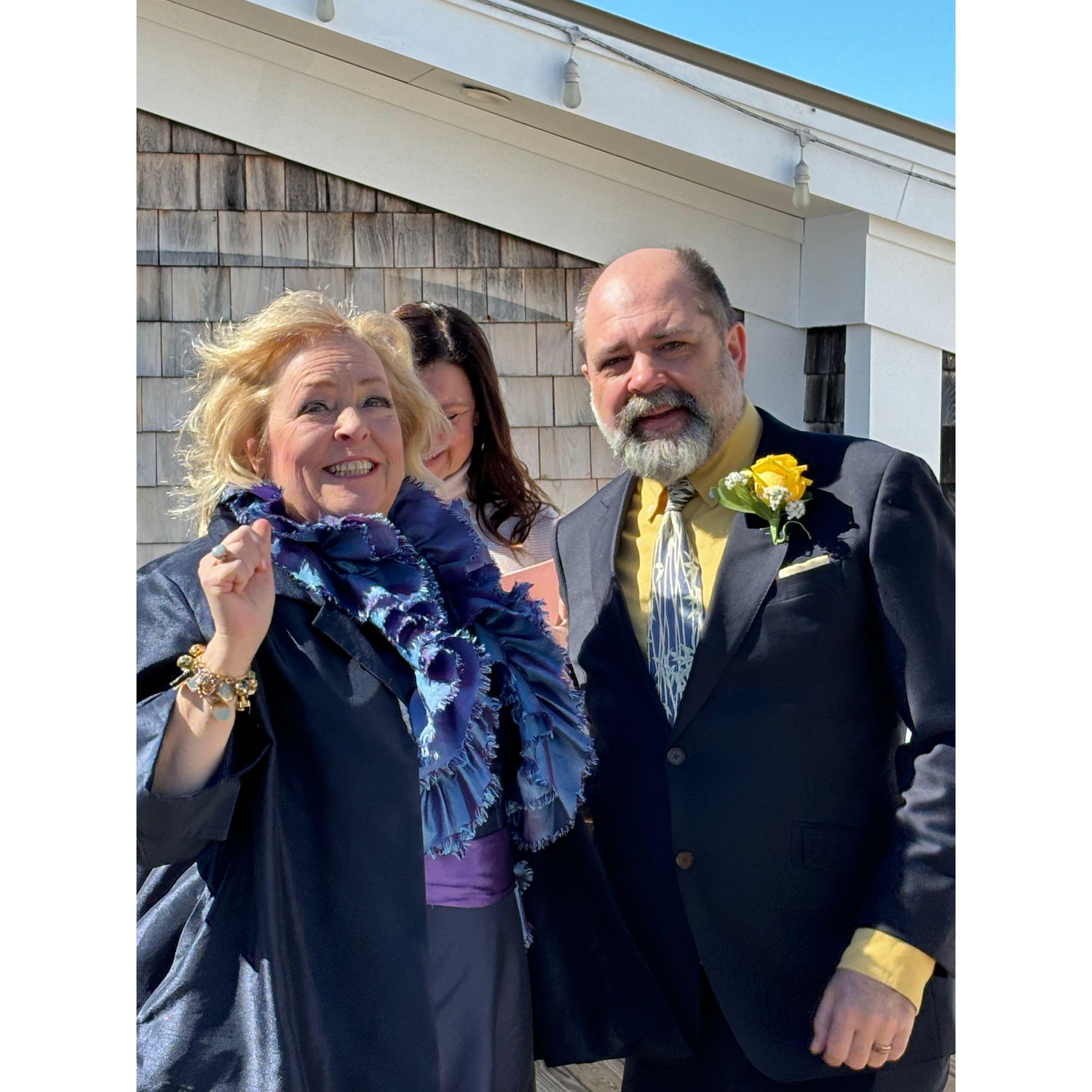 Happily married.