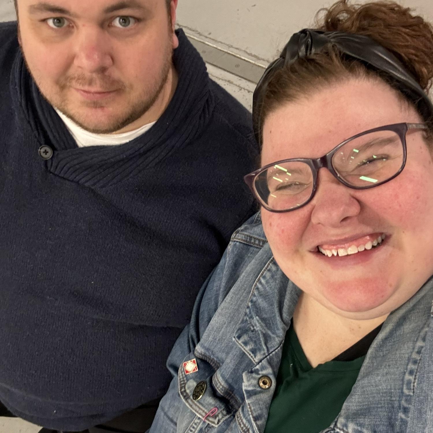 “Date night” at the ice rink.