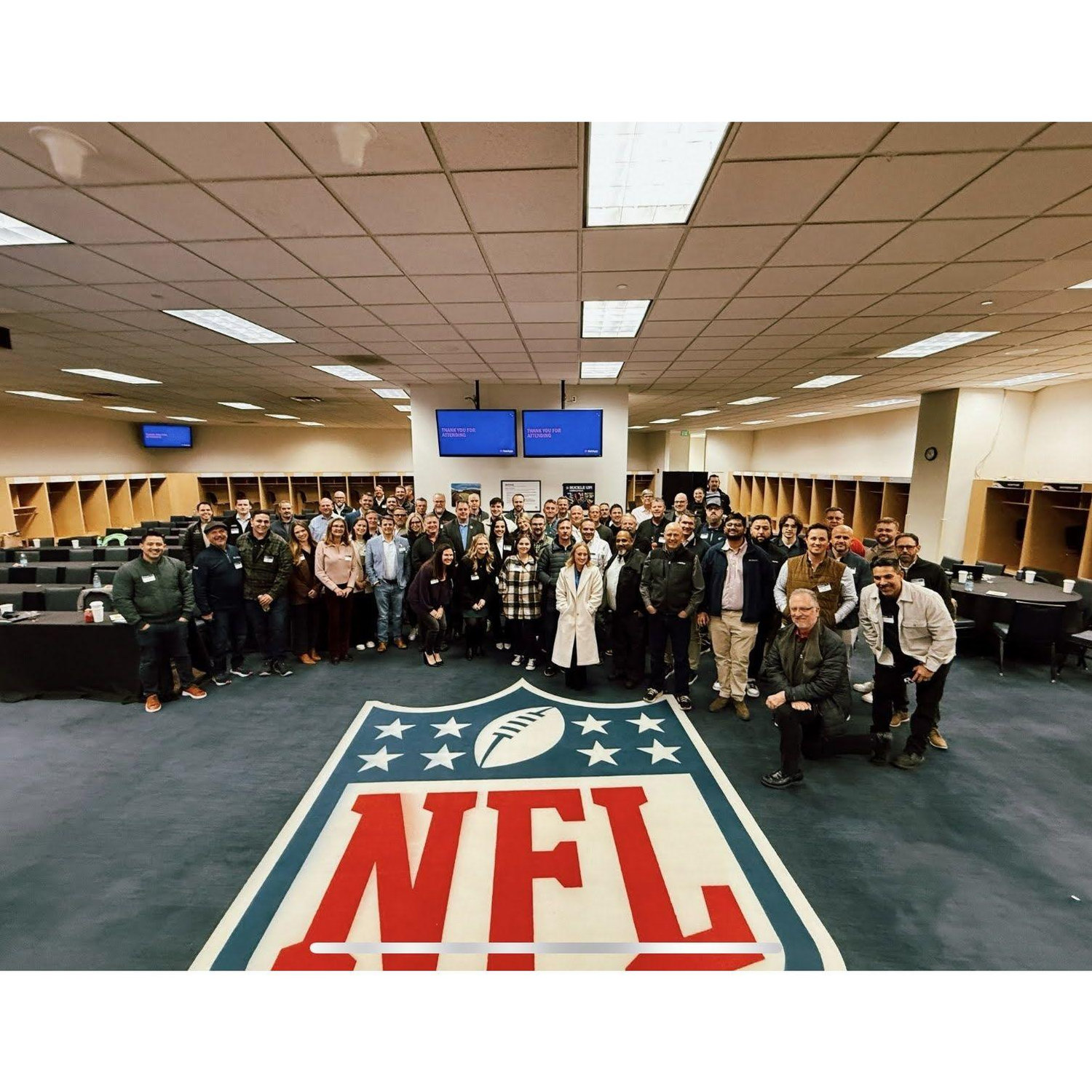 1/22/2025 | More work events! This was a NetApp partner academy hosted in the visitor locker rooms of the Denver Bronco's football stadium.