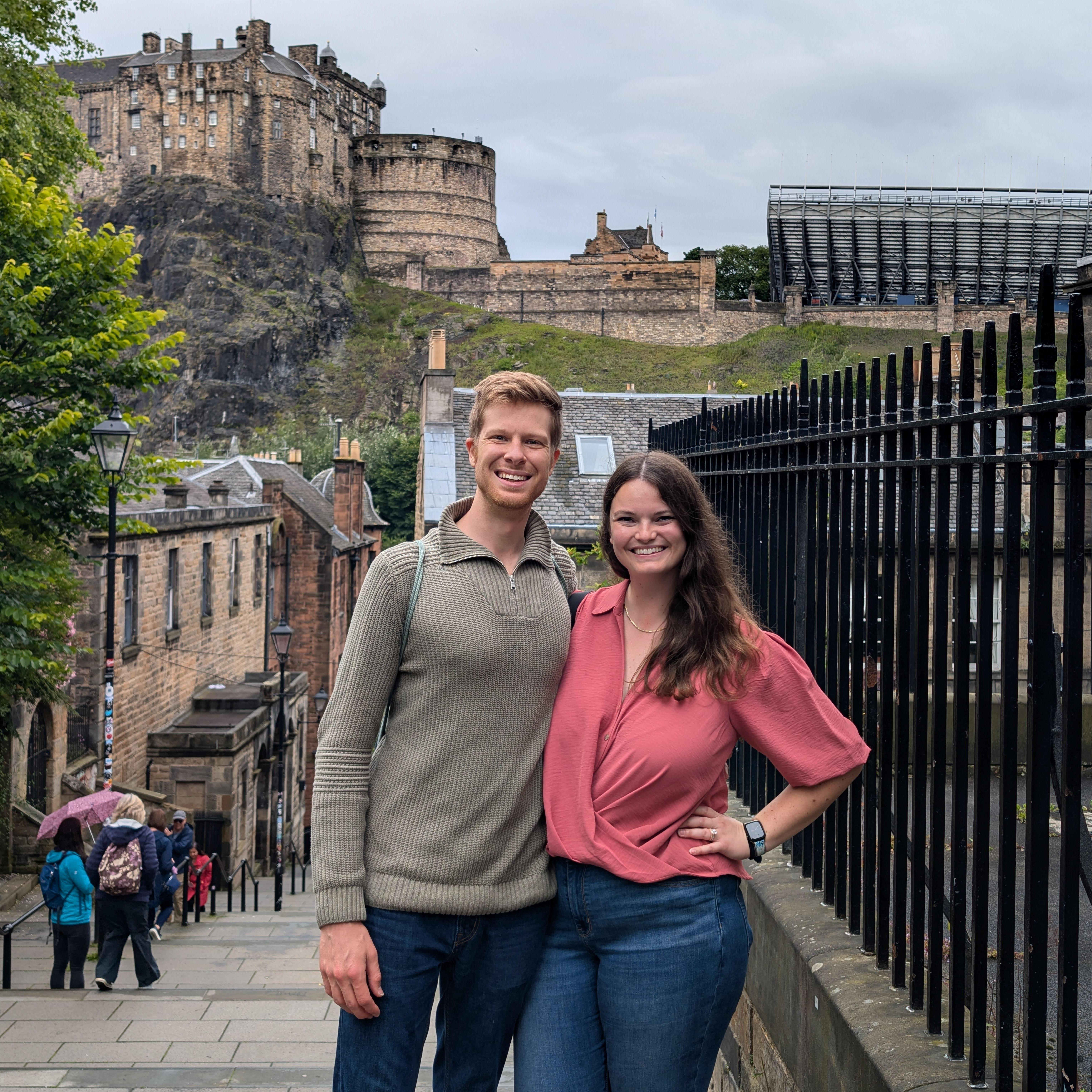 We left a piece of our hearts in Edinburgh, Scotland!