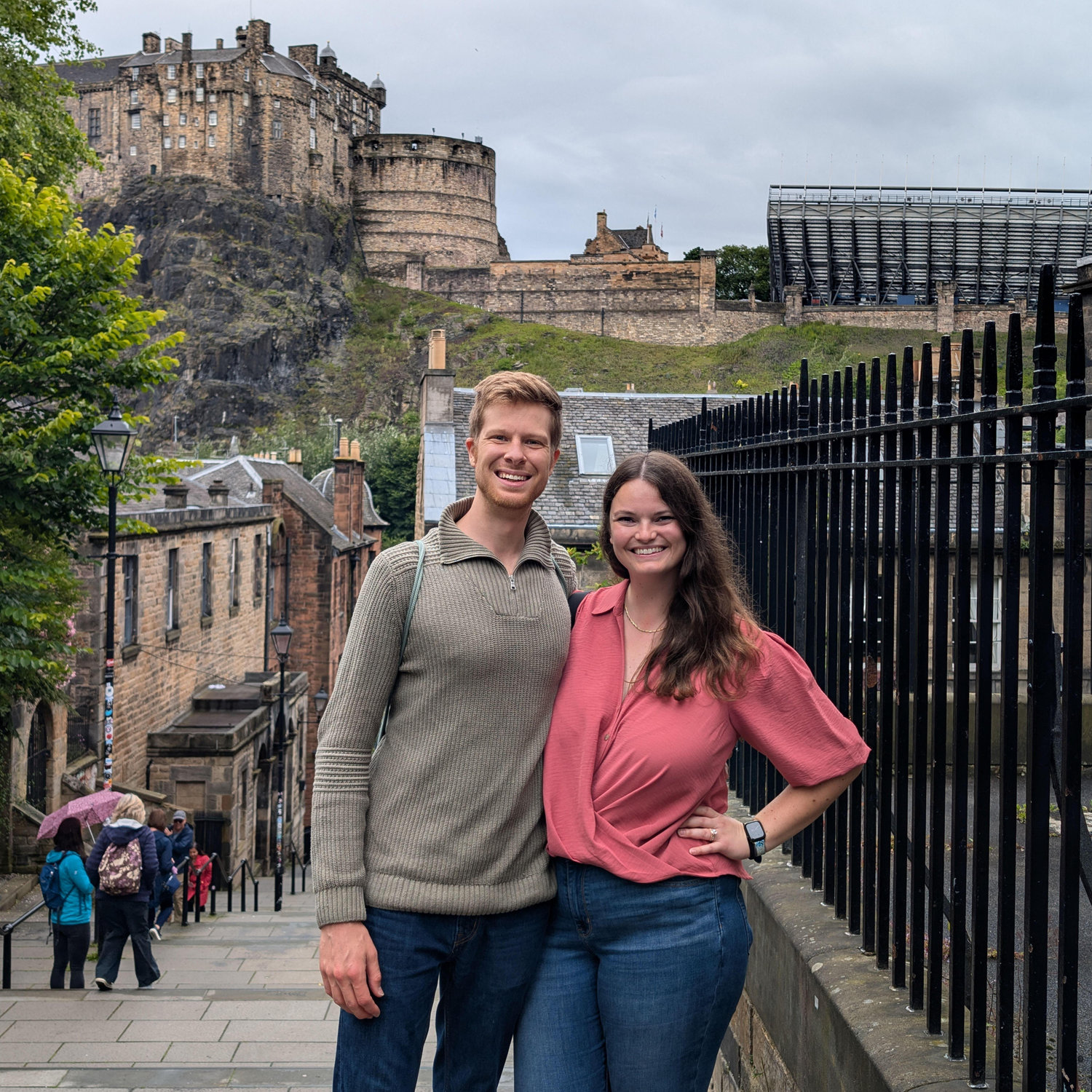 We left a piece of our hearts in Edinburgh, Scotland!