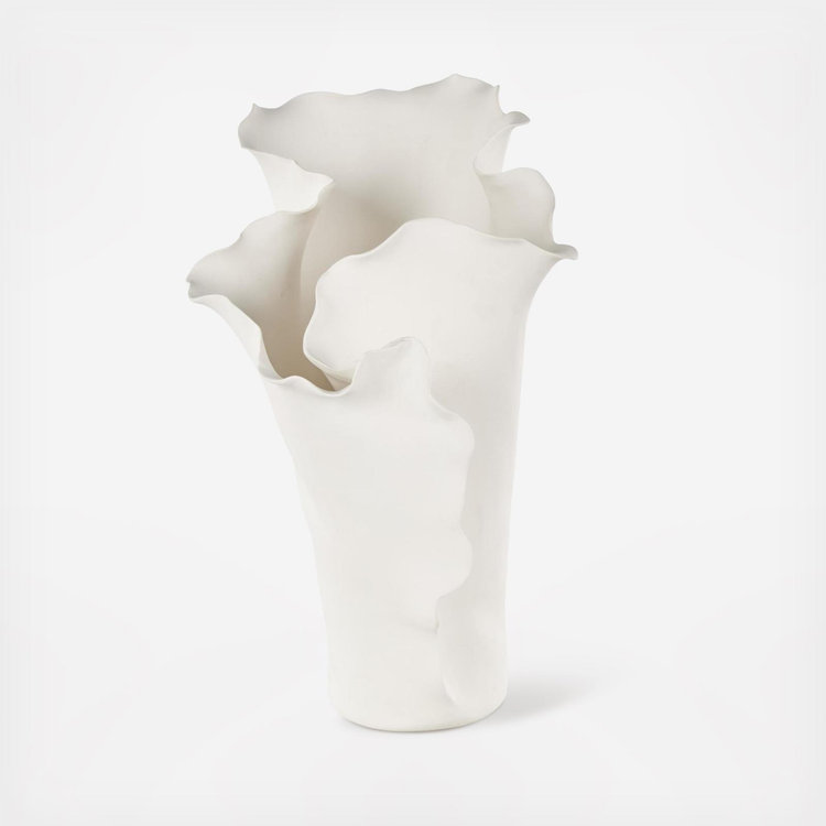 Tisbury Lane, Abstract Floral Inspired Large Vase | Zola