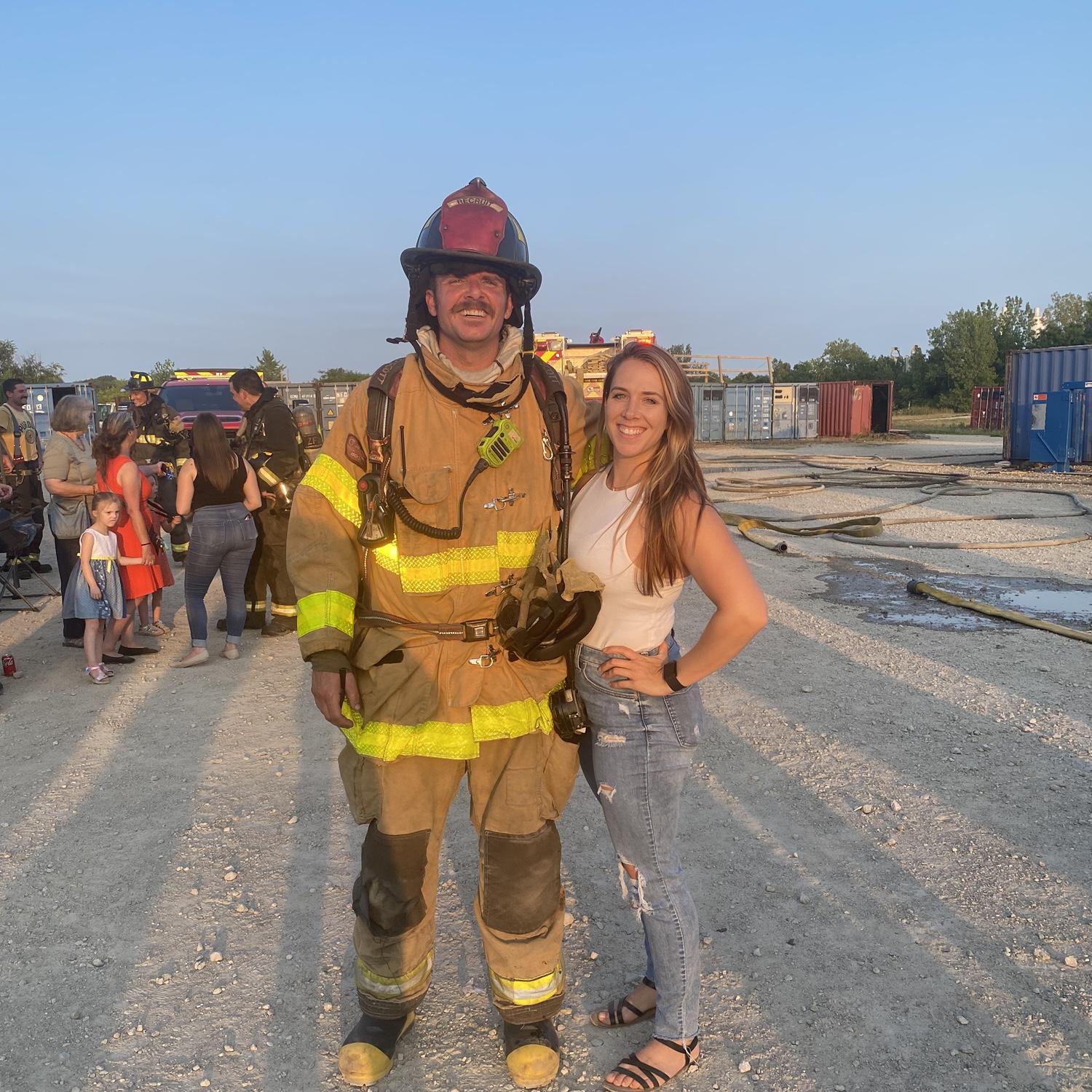 Firefighter Evan!
