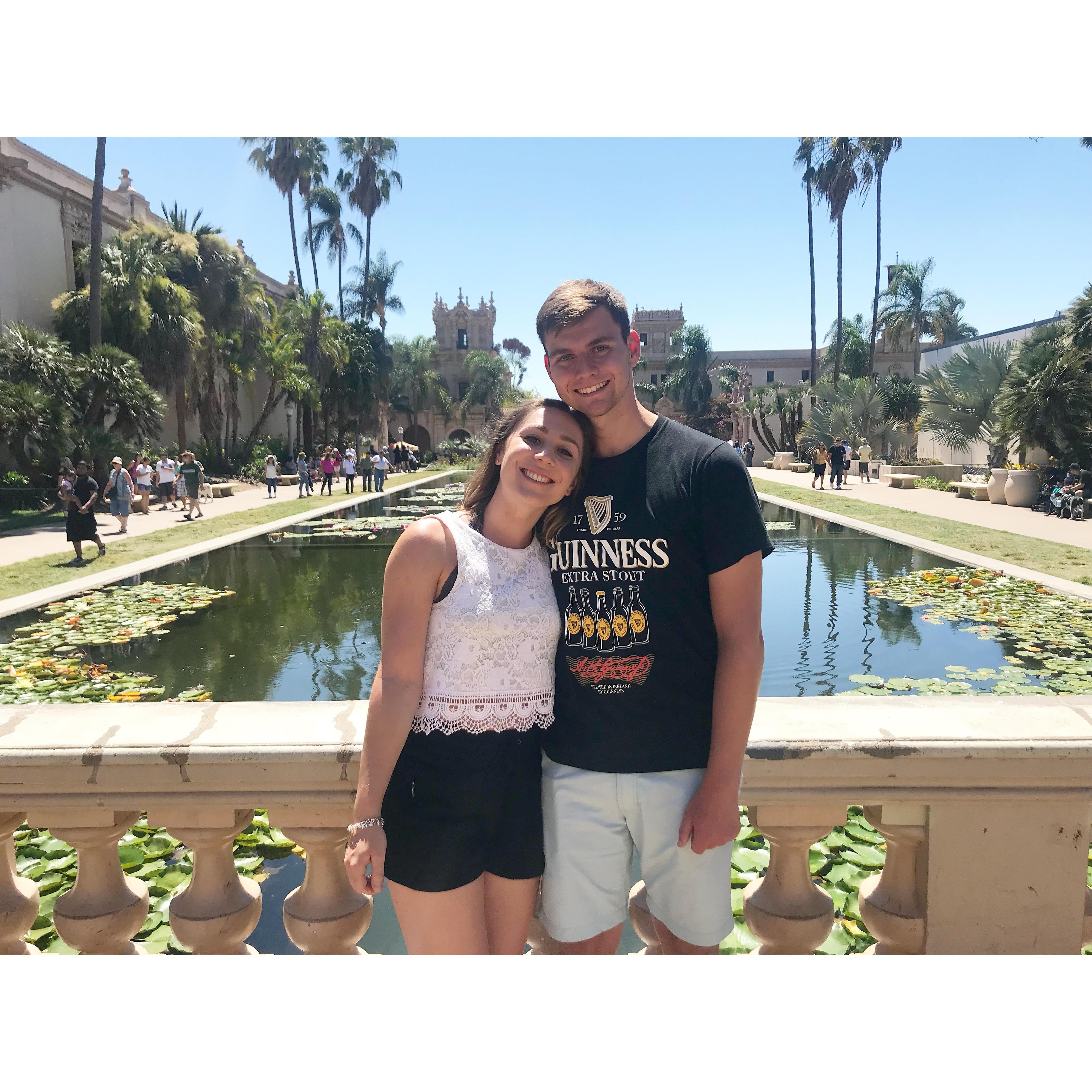 As part of the rotational program, Alexis spent her first phase in Southern California. We took a trip to San Diego on Patrick's first trip out to visit Alexis.