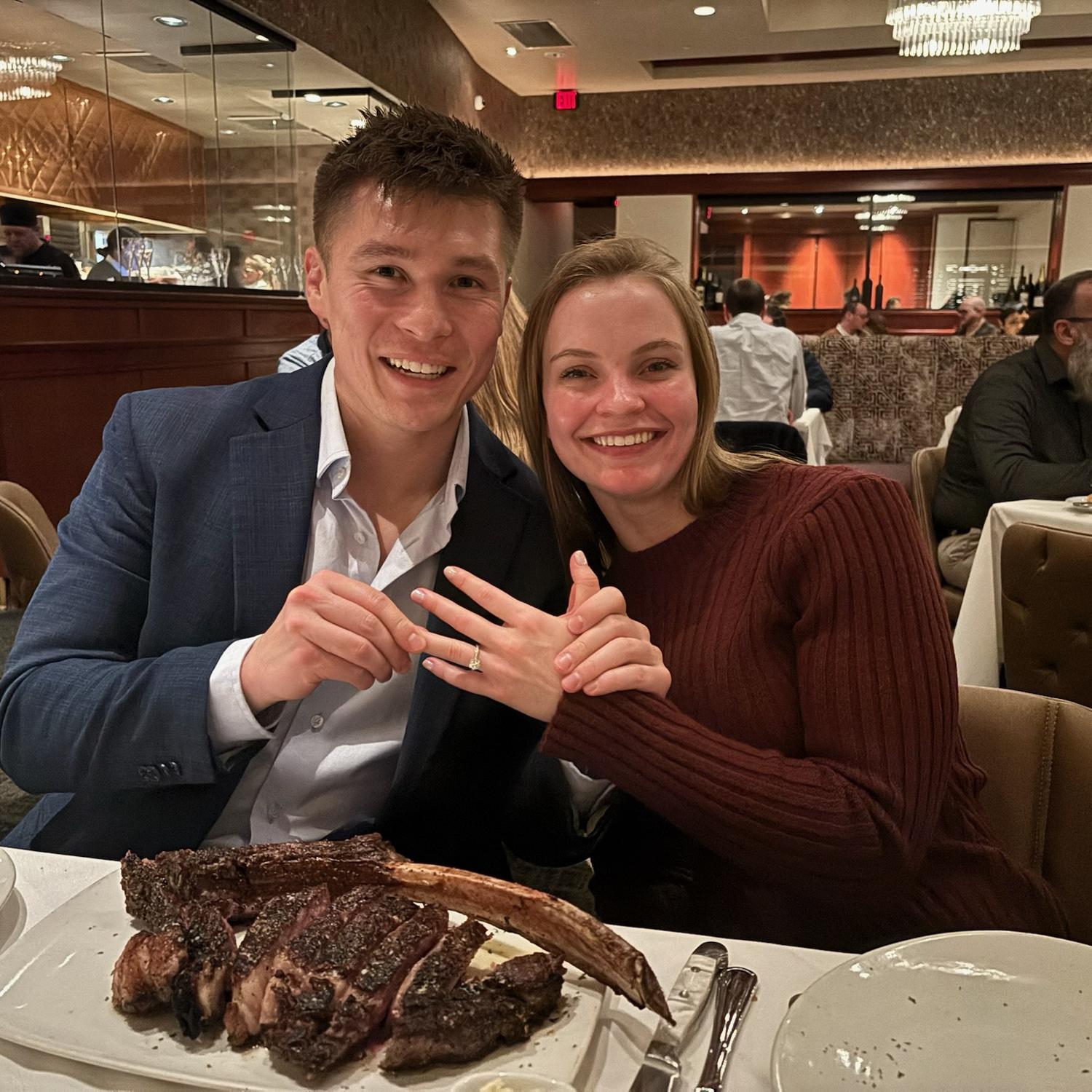 Got a big rock with a side of steak