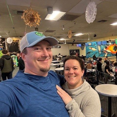 Bowling with friends
