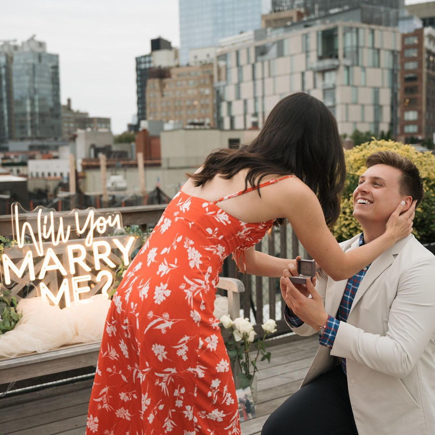 Aug 2024 - Drew executed a flawless proposal! (Note: Drew wrote this caption)