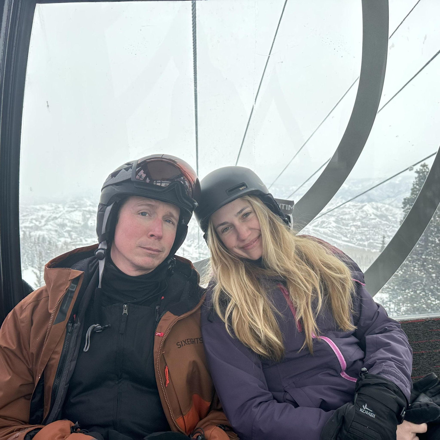 Our first ski trip together!