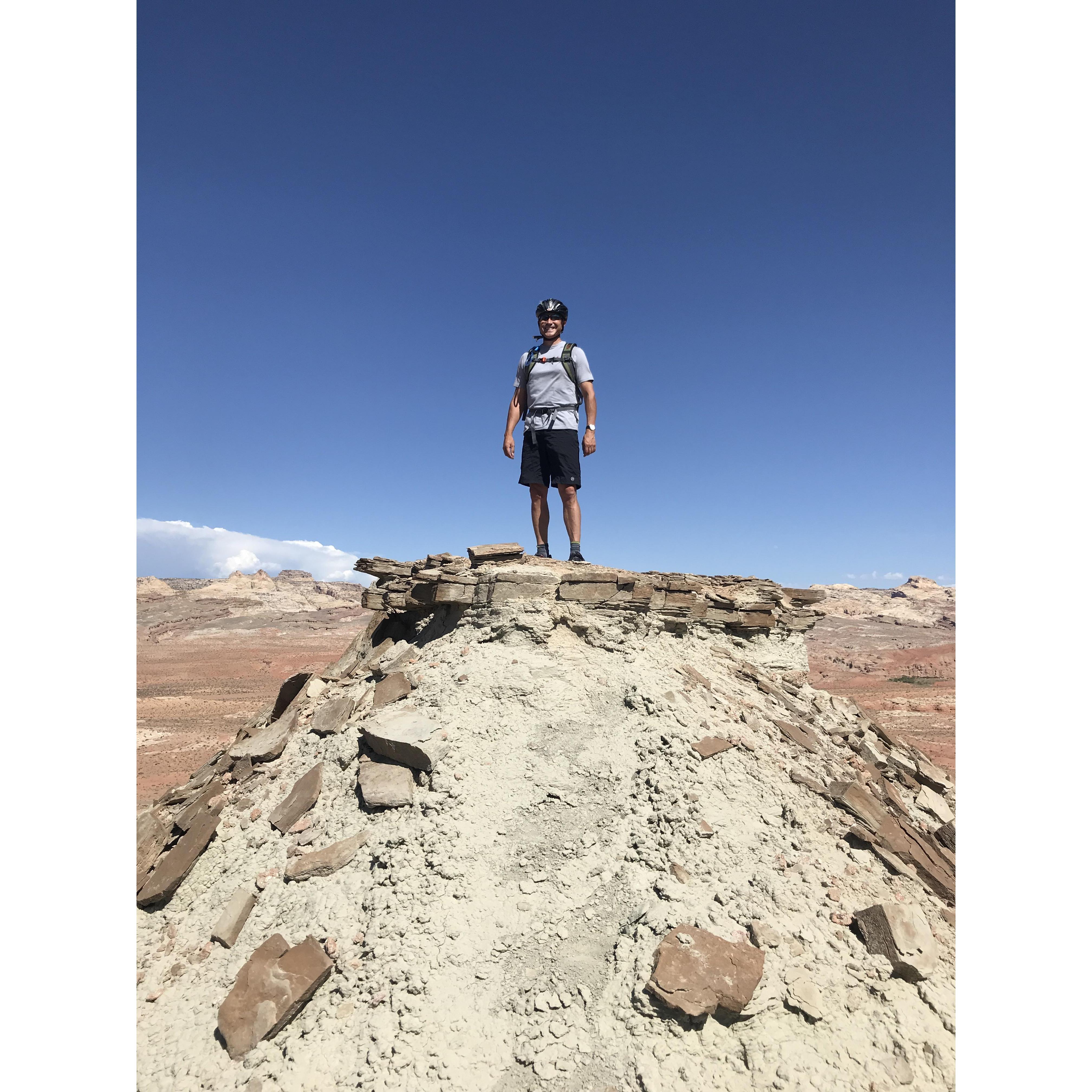 Wild Horse Butte Overlook in Goblin Valley