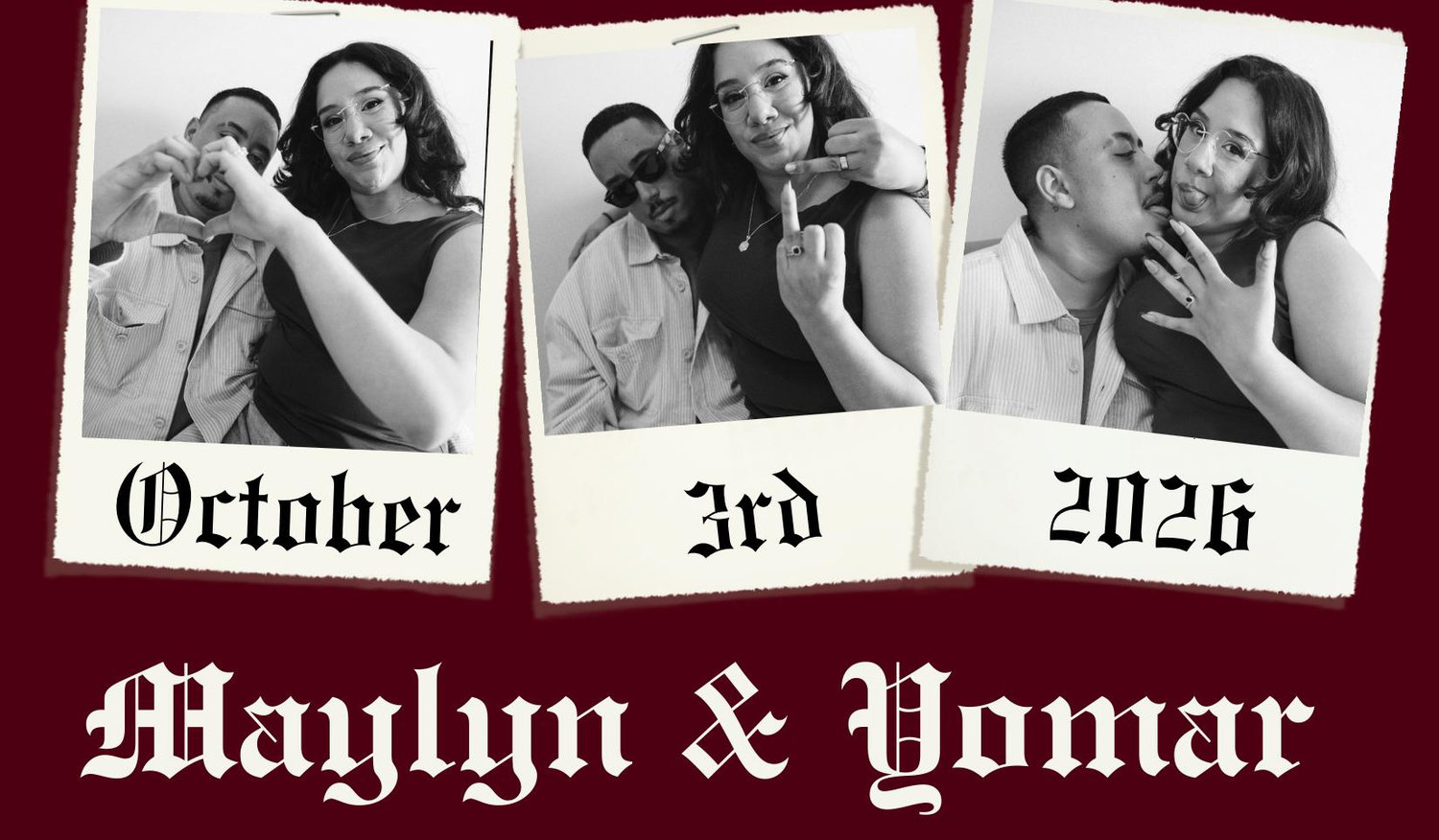 The Wedding Website of Maylyn Ramos and Yomar Gil
