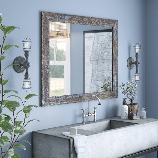 Edmonia Iron Age Oxidized Bathroom/Vanity Mirror
