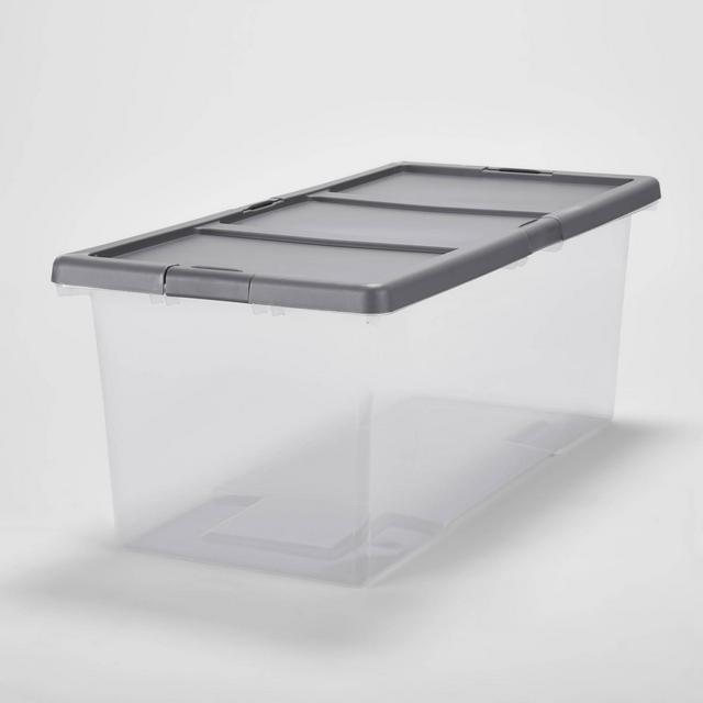 Extra Large Latching Clear Storage Box - Brightroom™