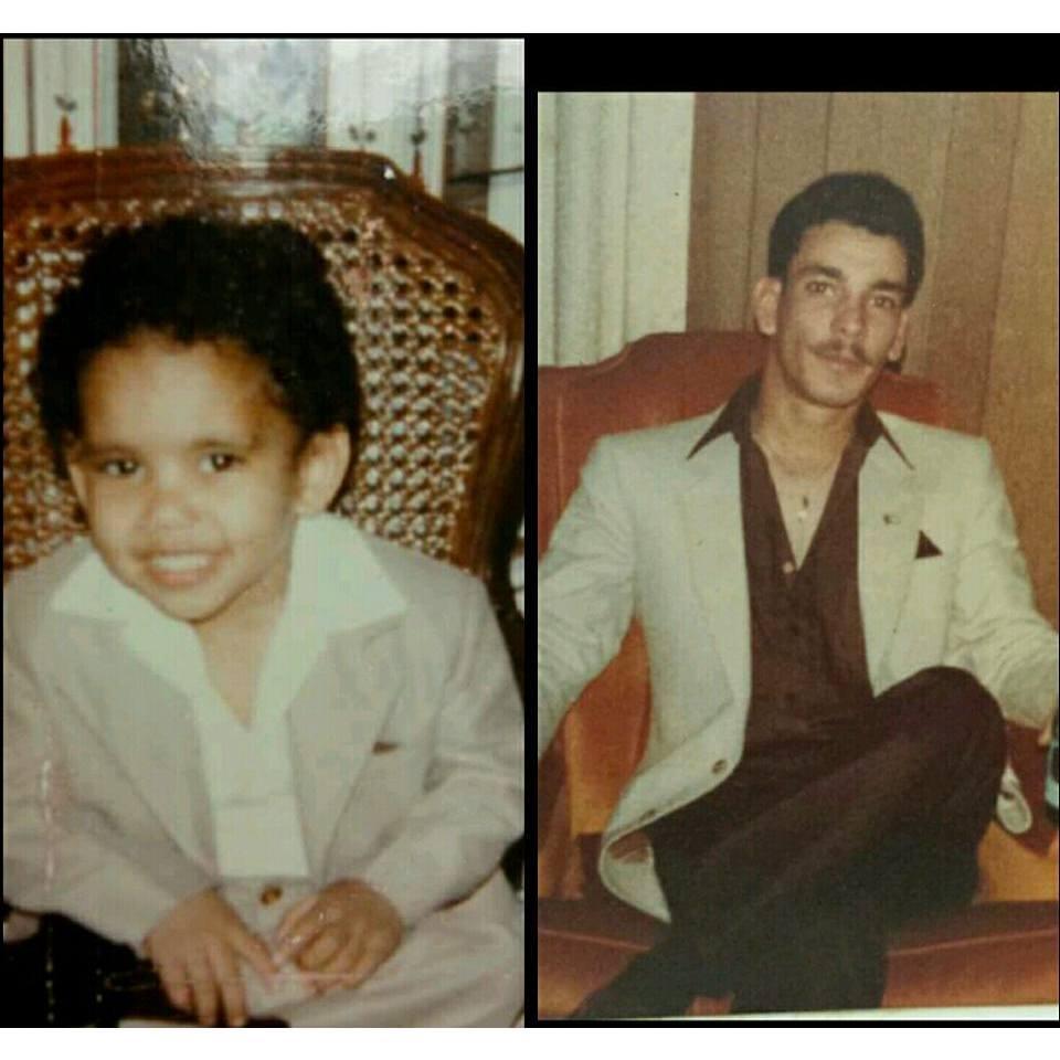 A young Laz following the lead!