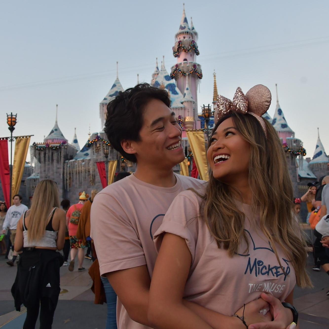 Our first time going to Disneyland!! We are definitely Disney adults ⭐️🏰