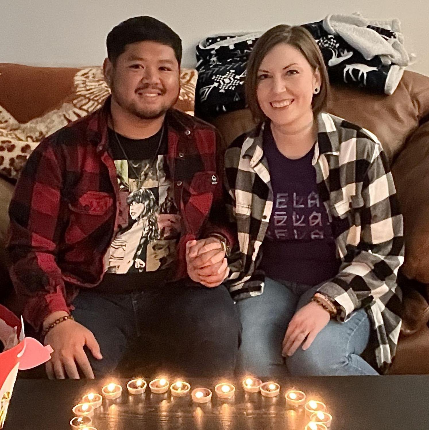 Belated Valentine's Day and our first kiss - February 22, 2025