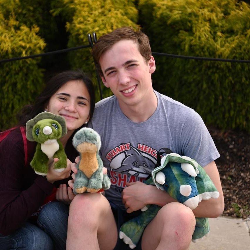 Our dinos!