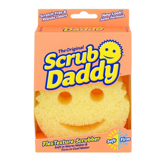 Scrub Daddy Non-Scratch Sponge, Yellow, 1 count