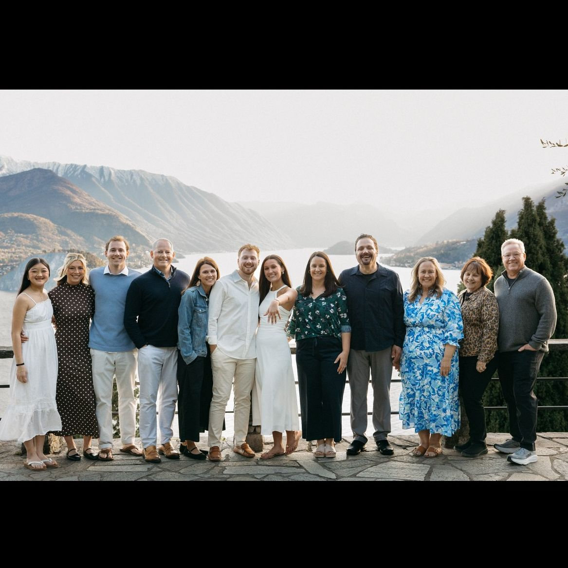 It was so such special to have our families there with us.
