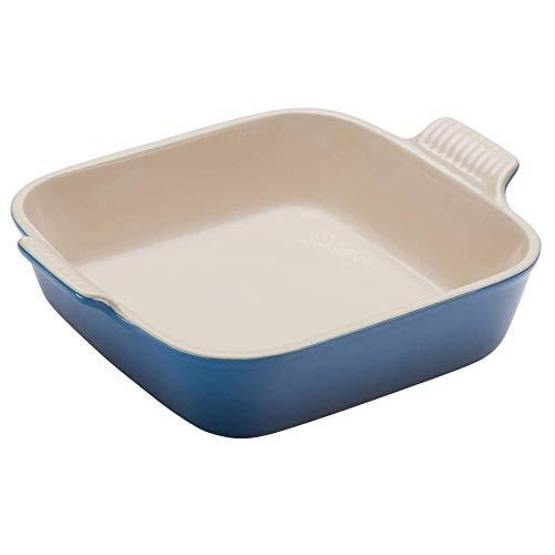 Le Creuset PG0800-2359 Heritage Stoneware Square Dish, 3-Quart, Marseille