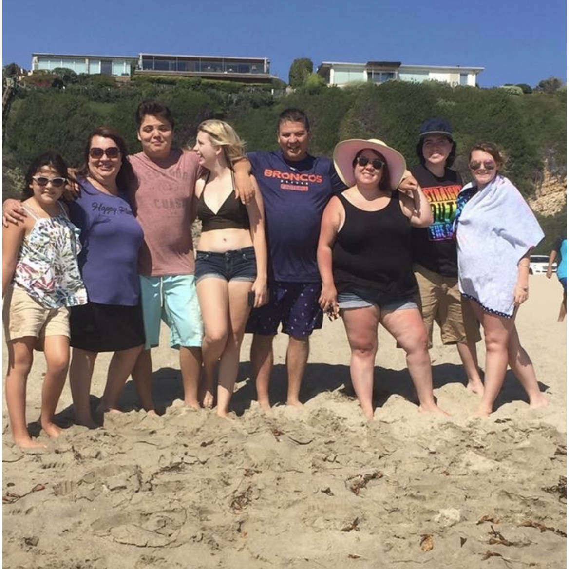 Beach family trip 2018
