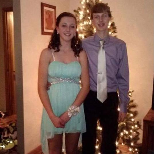 Our first dance together