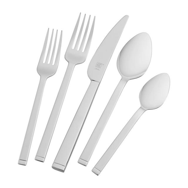 Zwilling J.A. Henckels Squared 45-PC 18/10 Stainless Steel Flatware Set, Service for 8