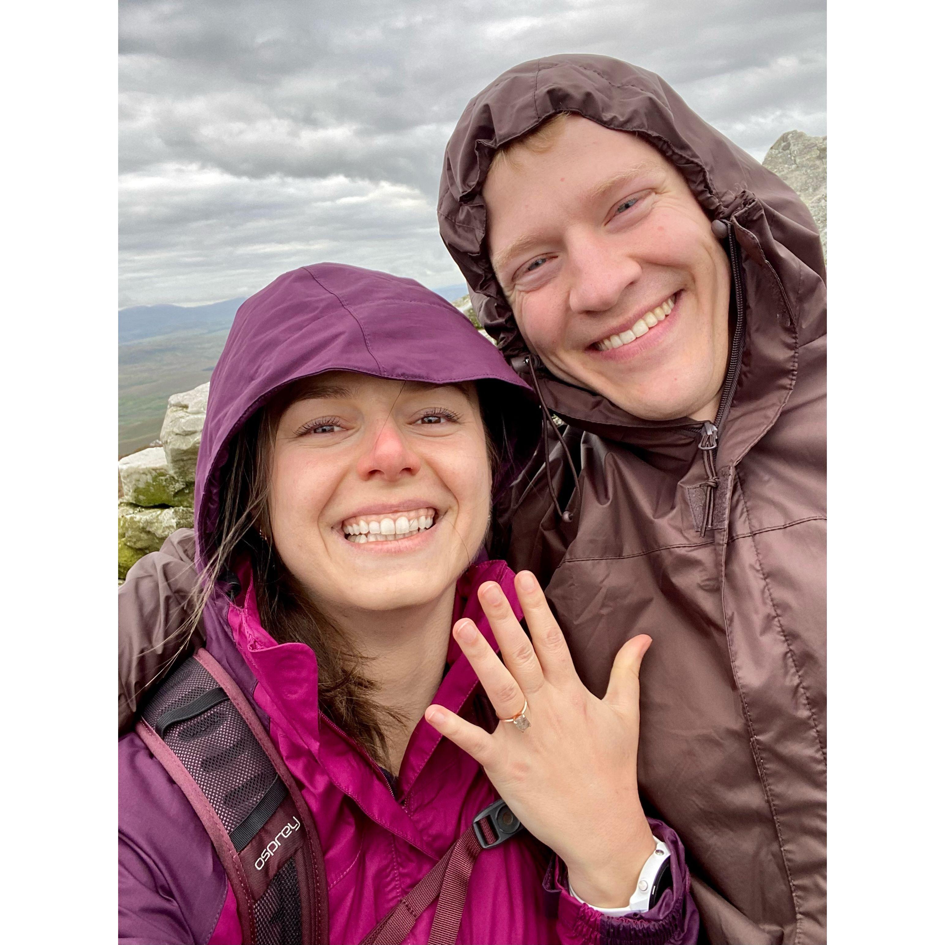 At the top of the mountain <3