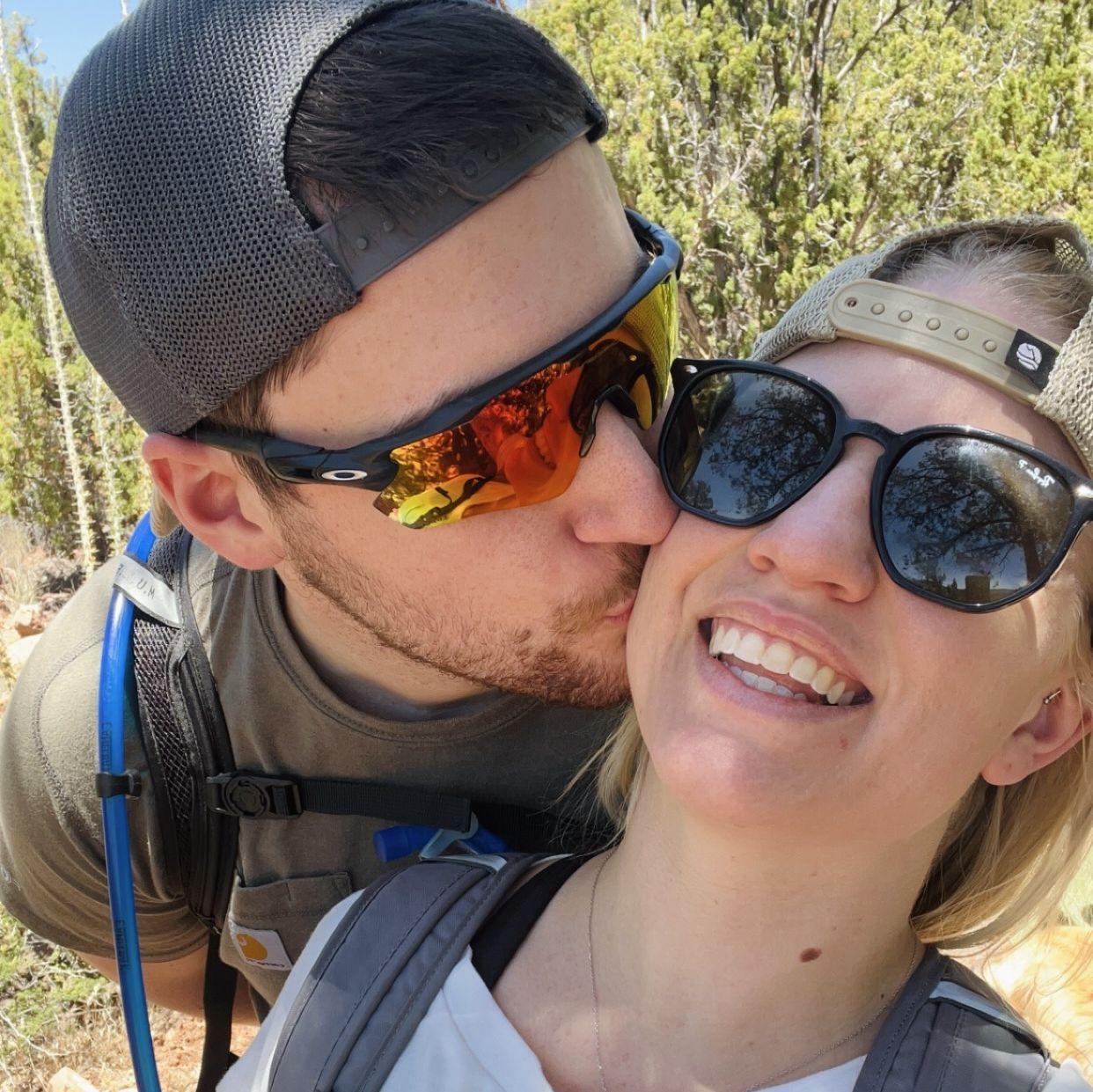 Trail kisses