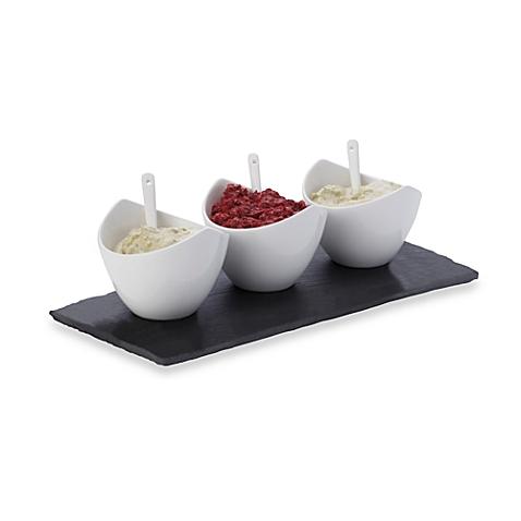 Maxwell & Williams™ White Basics Slate 7-Piece 10.5-Inch Dipping Set