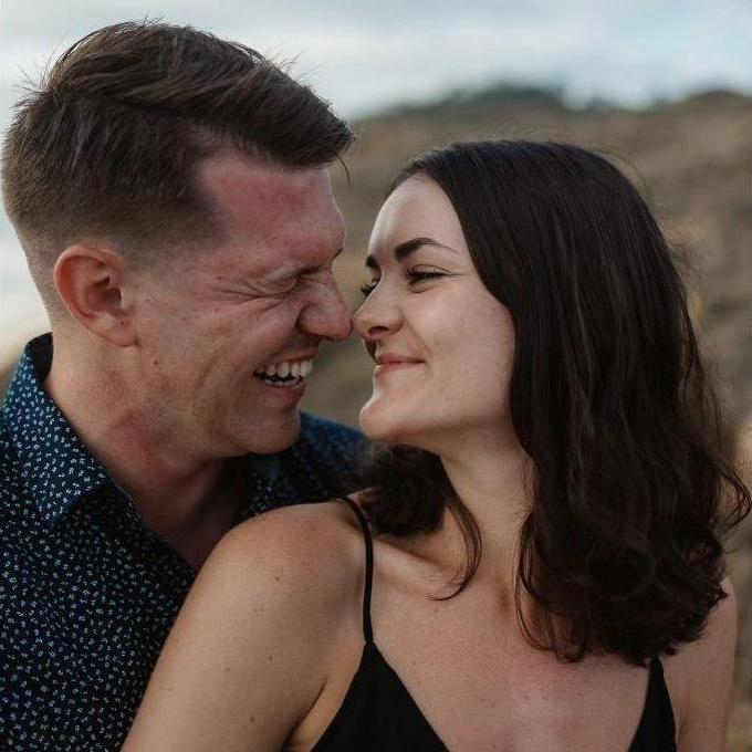 Engagement shot! We kind of like each other